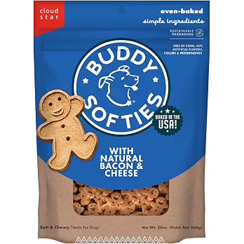 Buddy Softies bacon and cheese dog treats