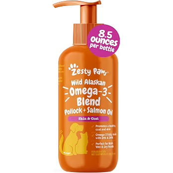 Zesty Paws Wild Alaskan Omega-3 supplement